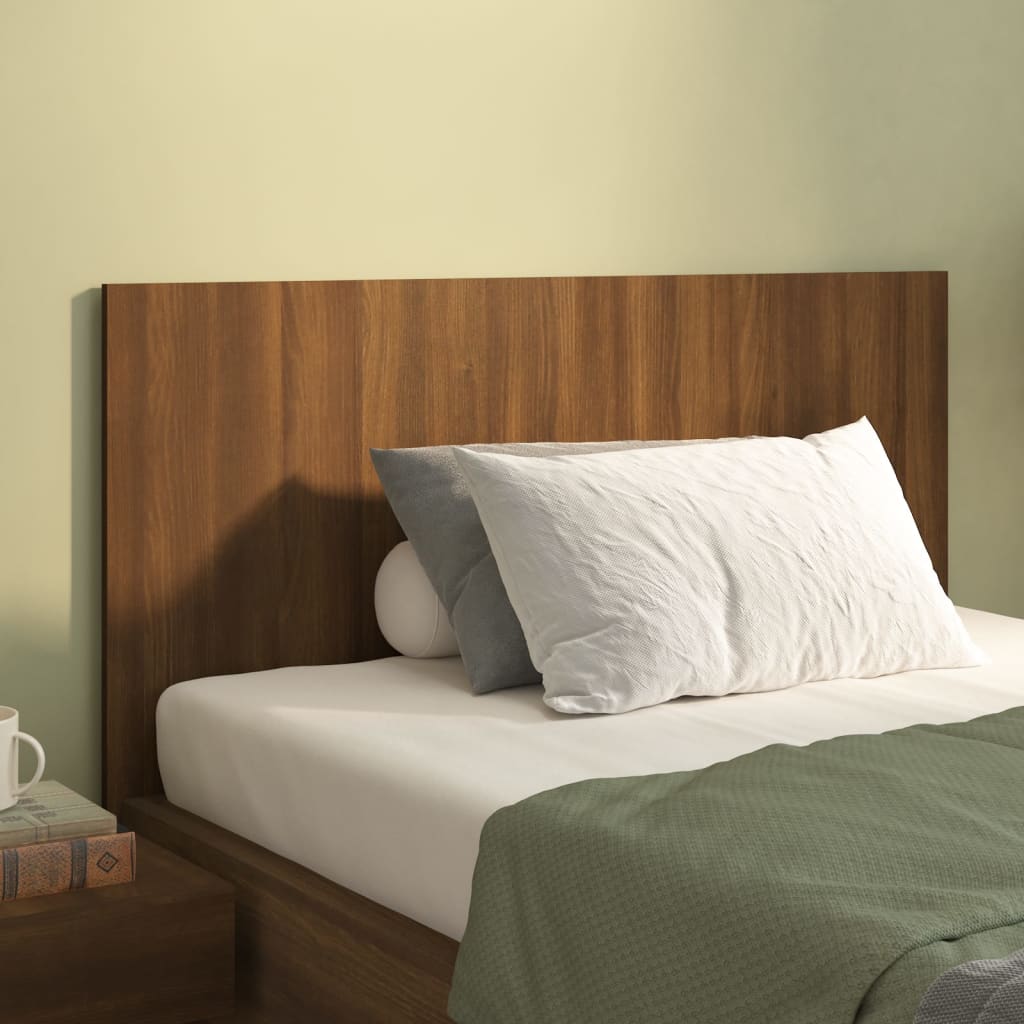 JUNG Vida Kopfteil Braun Eichen-Optik 120x1,5x80 cm Holzwerkstoff