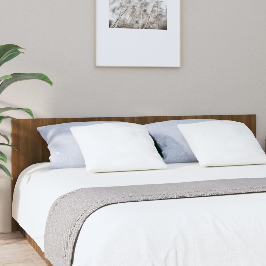 JUNG Vida Kopfteil Braun Eichen-Optik 200x1,5x80 cm Holzwerkstoff