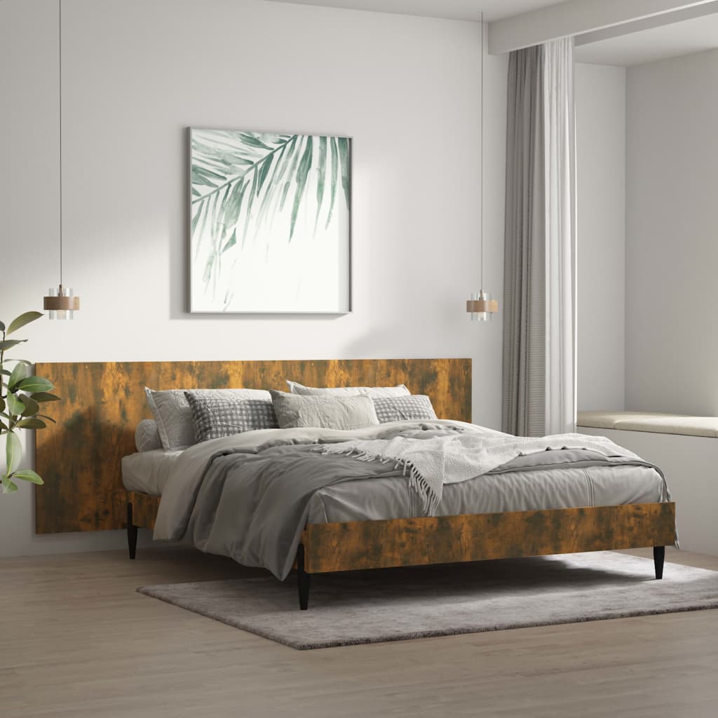 JUNG Vida Wand Kopfteil Räuchereiche 240x1,5x80 cm Holzwerkstoff