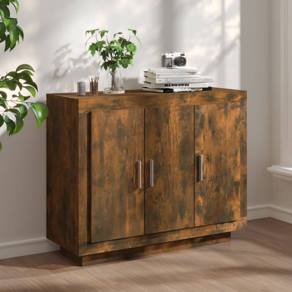 JUNG Vida Sideboard Räuchereiche 92x35x75 cm Holzwerkstoff