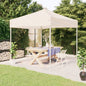 JUNG Vida Partyzelt Faltbar Creme 2x2 m