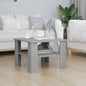 JUNG Vida Couchtisch Grau Sonoma 60x60x42 cm Holzwerkstoff