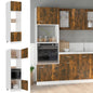 JUNG Vida Mikrowellenumbauschrank Lyon Räuchereiche 60x57x207 cm Holzwerkstoff