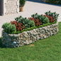 JUNG Vida Gabionen-Hochbeet Verzinktes Eisen 300x100x50 cm