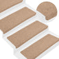 JUNG Vida Stufenmatten Selbstklebend 15 Stk. 65x24,5x3,5 cm Beige