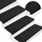 JUNG Vida Stufenmatten Selbstklebend 15 Stk. 65x24,5x3,5 cm Anthrazit