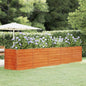 JUNG Vida Hochbeet Rostig 400x80x77 cm Cortenstahl