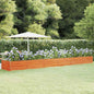 JUNG Vida Hochbeet Rostig 600x80x45 cm Cortenstahl