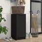 JUNG Vida Schuhschrank Schwarz 30x35x70 cm Holzwerkstoff