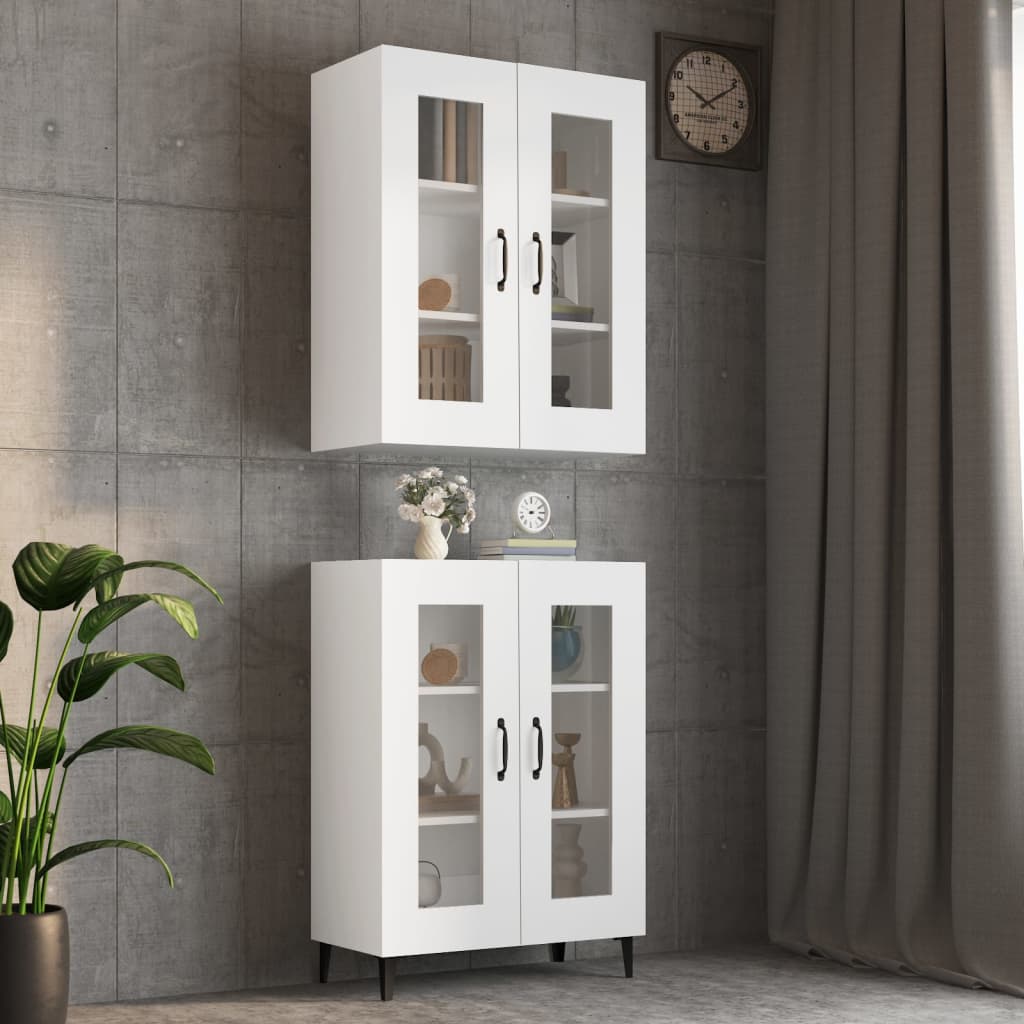 JUNG Vida Hängeschrank Weiß 69,5x34x90 cm