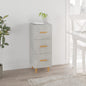 JUNG Vida Sideboard Betongrau 34,5x34x90 cm Holzwerkstoff