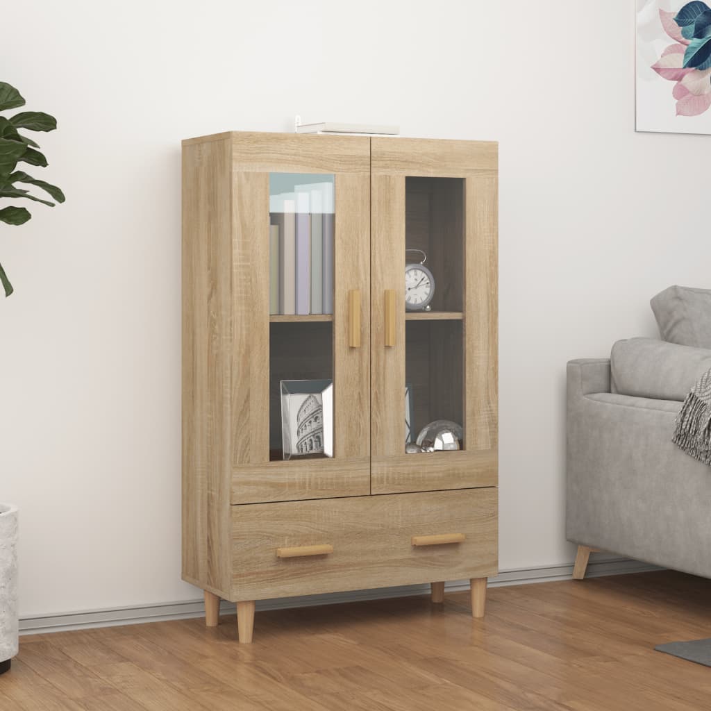 JUNG Vida Highboard Sonoma-Eiche 70x31x115 cm Holzwerkstoff