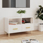 JUNG Vida TV-Schrank Hochglanz-Weiß 80x36x50 cm Holzwerkstoff
