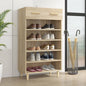 JUNG Vida Schuhschrank Sonoma-Eiche 60x35x105 cm Holzwerkstoff