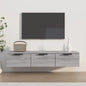 JUNG Vida Wandschrank Grau Sonoma 102x30x20 cm Holzwerkstoff