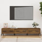 JUNG Vida TV-Schrank Braun Eichen-Optik 150x34,5x30 cm Holzwerkstoff