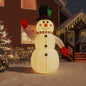 JUNG Vida Aufblasbarer Schneemann mit LEDs 300 cm
