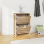 JUNG Vida Schuhschrank 57,5x33x80 cm Holzwerkstoff
