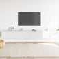 JUNG Vida 3-tlg. TV-Schrank-Set Weiß Holzwerkstoff