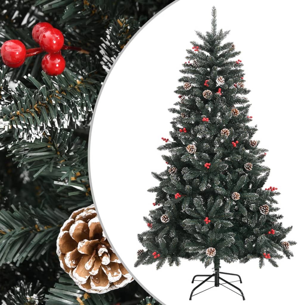 JUNG Vida Künstlicher Weihnachtsbaum mit Ständer Grün 150 cm PVC