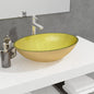 JUNG Vida Waschbecken Glas 50x37x14 cm Gold