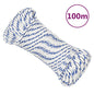 JUNG Vida Bootsseil Weiß 3 mm 100 m Polypropylen