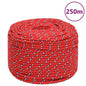 JUNG Vida Bootsseil Rot 8 mm 250 m Polypropylen
