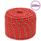 JUNG Vida Bootsseil Rot 14 mm 100 m Polypropylen