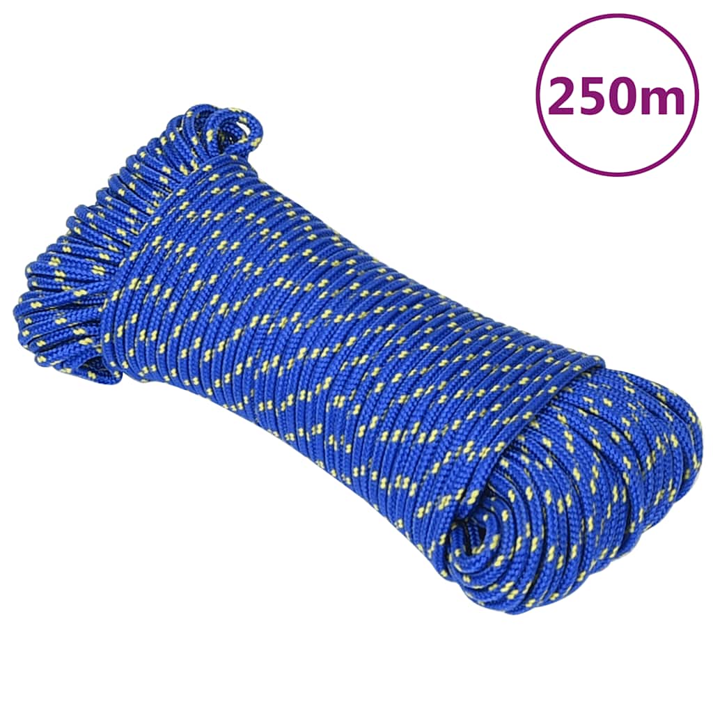 JUNG Vida Bootsseil Blau 3 mm 250 m Polypropylen