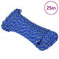 JUNG Vida Bootsseil Blau 5 mm 25 m Polypropylen