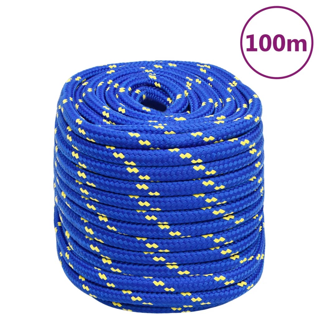 JUNG Vida Bootsseil Blau 18 mm 100 m Polypropylen