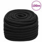 JUNG Vida Bootsseil Schwarz 20 mm 100 m Polypropylen