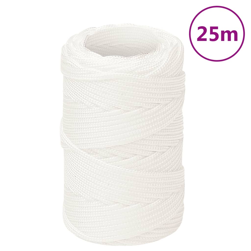 JUNG Vida Bootsseil Weiß 2 mm 25 m Polypropylen