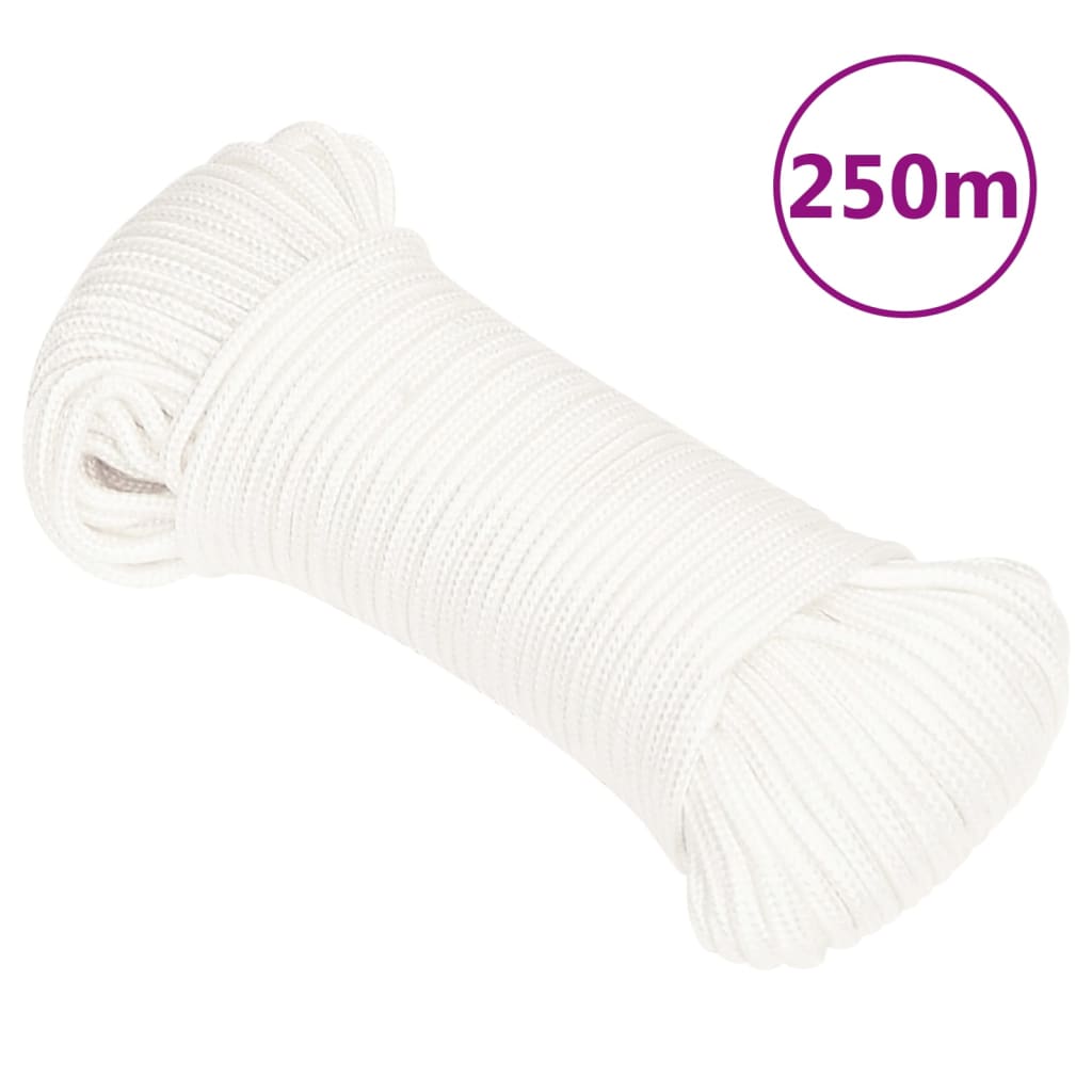 JUNG Vida Bootsseil Weiß 3 mm 250 m Polypropylen