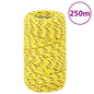 JUNG Vida Bootsseil Gelb 2 mm 250 m Polypropylen