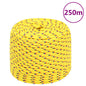 JUNG Vida Bootsseil Gelb 6 mm 250 m Polypropylen