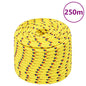 JUNG Vida Bootsseil Gelb 12 mm 250 m Polypropylen