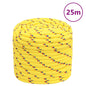 JUNG Vida Bootsseil Gelb 18 mm 25 m Polypropylen