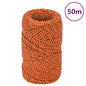 JUNG Vida Bootsseil Orange 2 mm 50 m Polypropylen