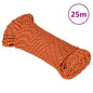 JUNG Vida Bootsseil Orange 4 mm 25 m Polypropylen