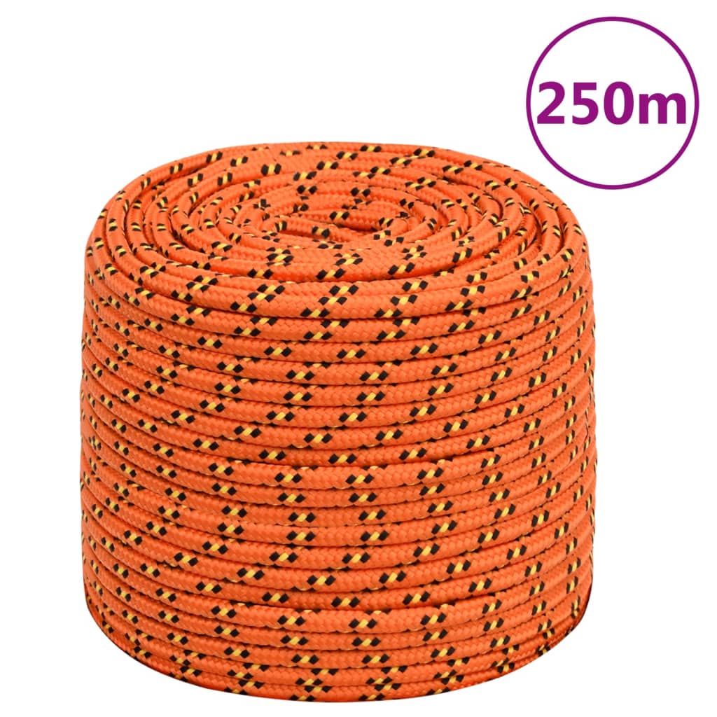 JUNG Vida Bootsseil Orange 6 mm 250 m Polypropylen