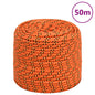 JUNG Vida Bootsseil Orange 8 mm 50 m Polypropylen
