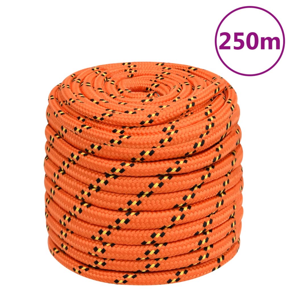 JUNG Vida Bootsseil Orange 16 mm 250 m Polypropylen