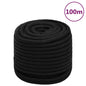 JUNG Vida Arbeitsseil Schwarz 16 mm 100 m Polyester
