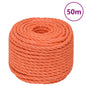 JUNG Vida Arbeitsseil Orange 20 mm 50 m Polypropylen