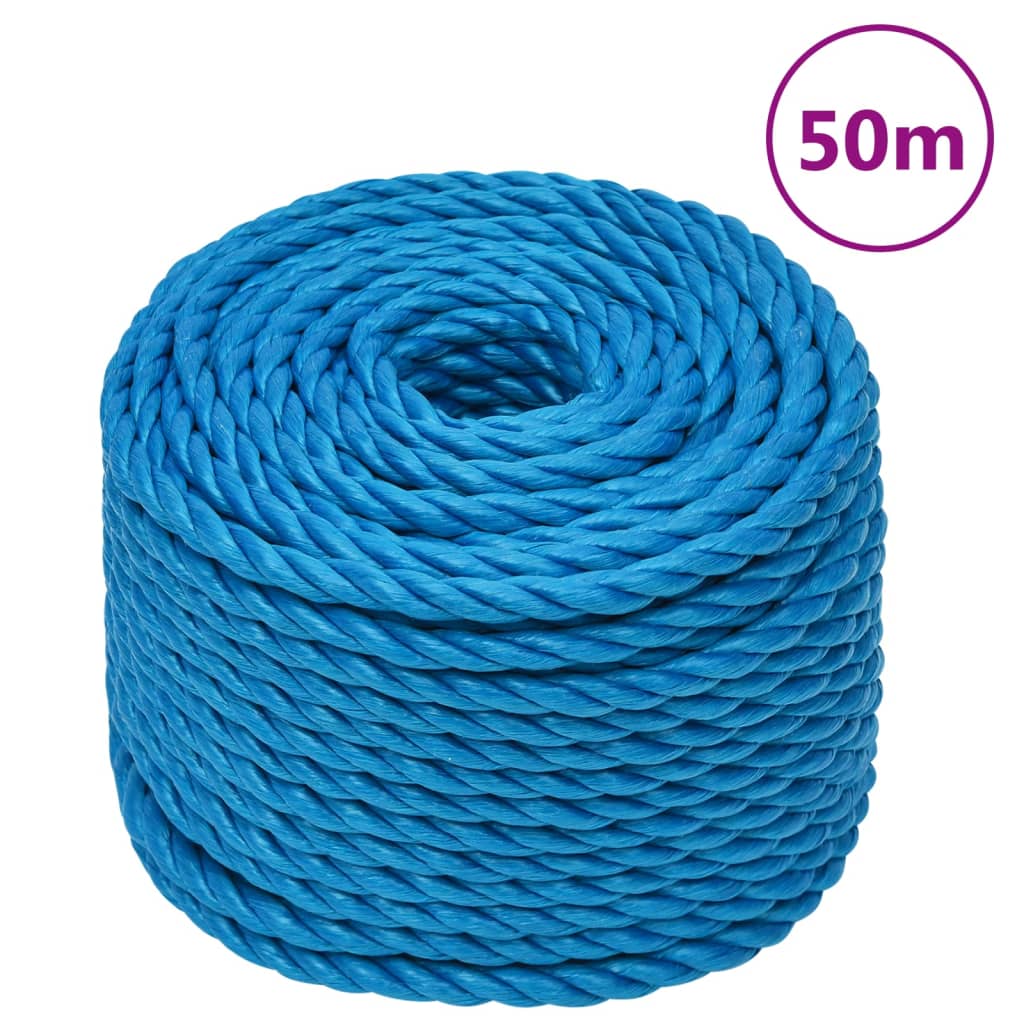 JUNG Vida Arbeitsseil Blau 20 mm 50 m Polypropylen