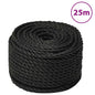 JUNG Vida Arbeitsseil Schwarz 16 mm 25 m Polypropylen