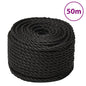 JUNG Vida Arbeitsseil Schwarz 16 mm 50 m Polypropylen