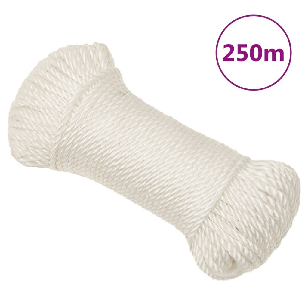 JUNG Vida Arbeitsseil Weiß 3 mm 250 m Polypropylen