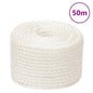 JUNG Vida Arbeitsseil Weiß 10 mm 50 m Polypropylen